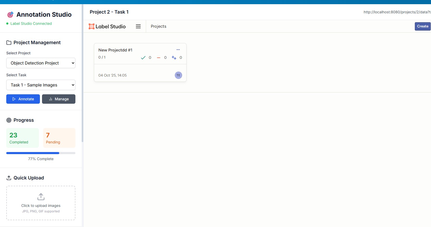 Integrated Annotation Studio